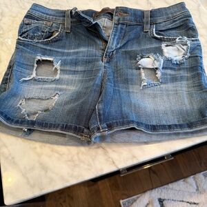 Joes jean shorts, size 24 but runs larger